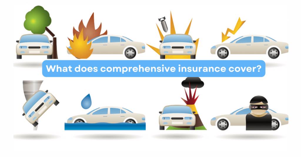 What does comprehensive auto insurance cover?
